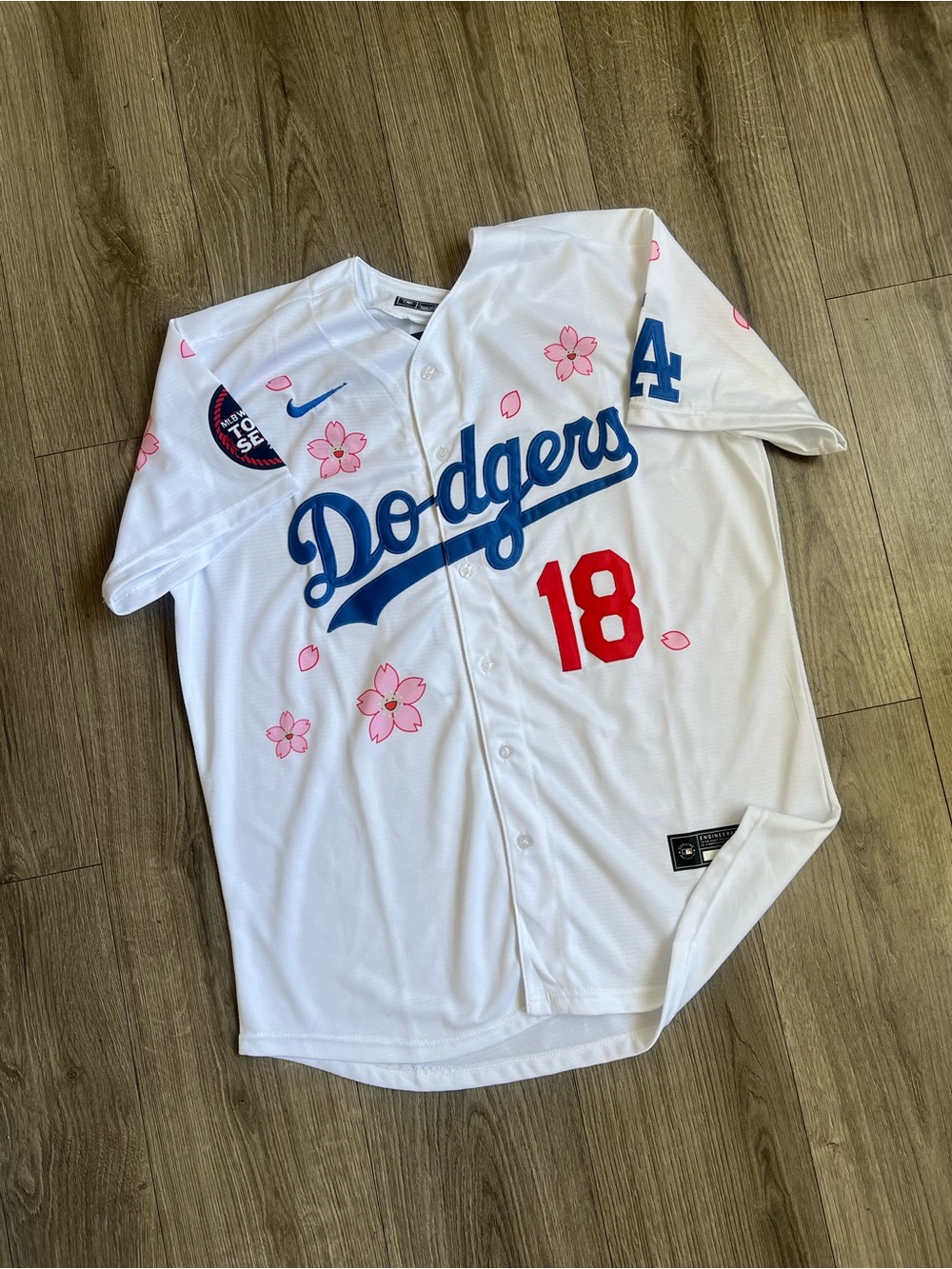 MENS YOSHINOBU YAMAMOTO LOS ANGELES DODGERS JERSEY L